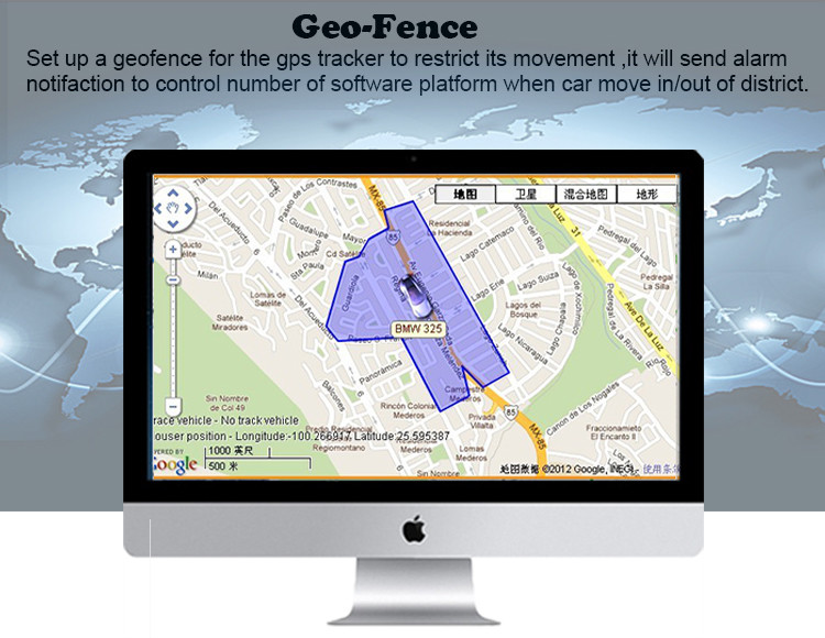 Waterproof 4G LTE Gps Tracker Real Time Tracking 100mAh 3.7V