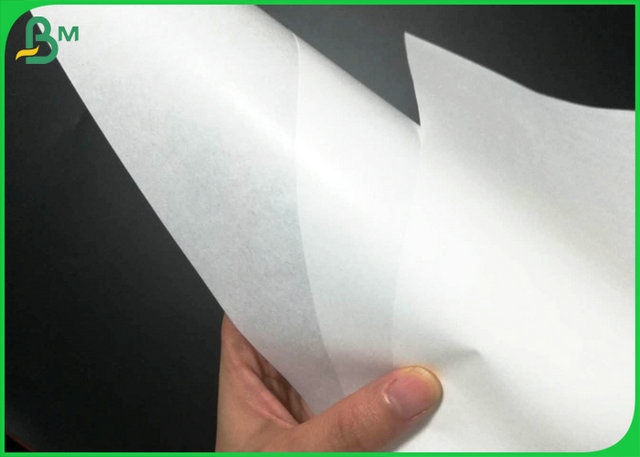 Food Grade Sugar Wrapping White Kraft Paper 40g 50g Light Weight In Rolls