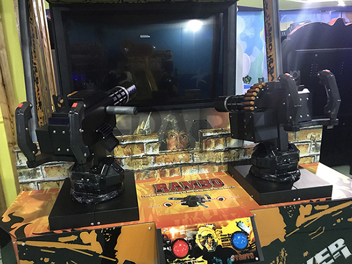 Luxury Shooting Arcade Machines Coin Operated For Two Players