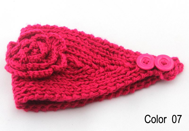 Women knitted headband crochet headband Handmade tenia Mixed quantuty and color
