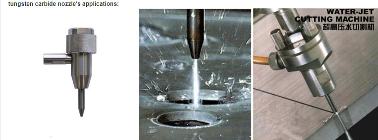 Straight Bore And Venture Bore Tungsten Carbide Nozzle For Abrasive Water Jet
