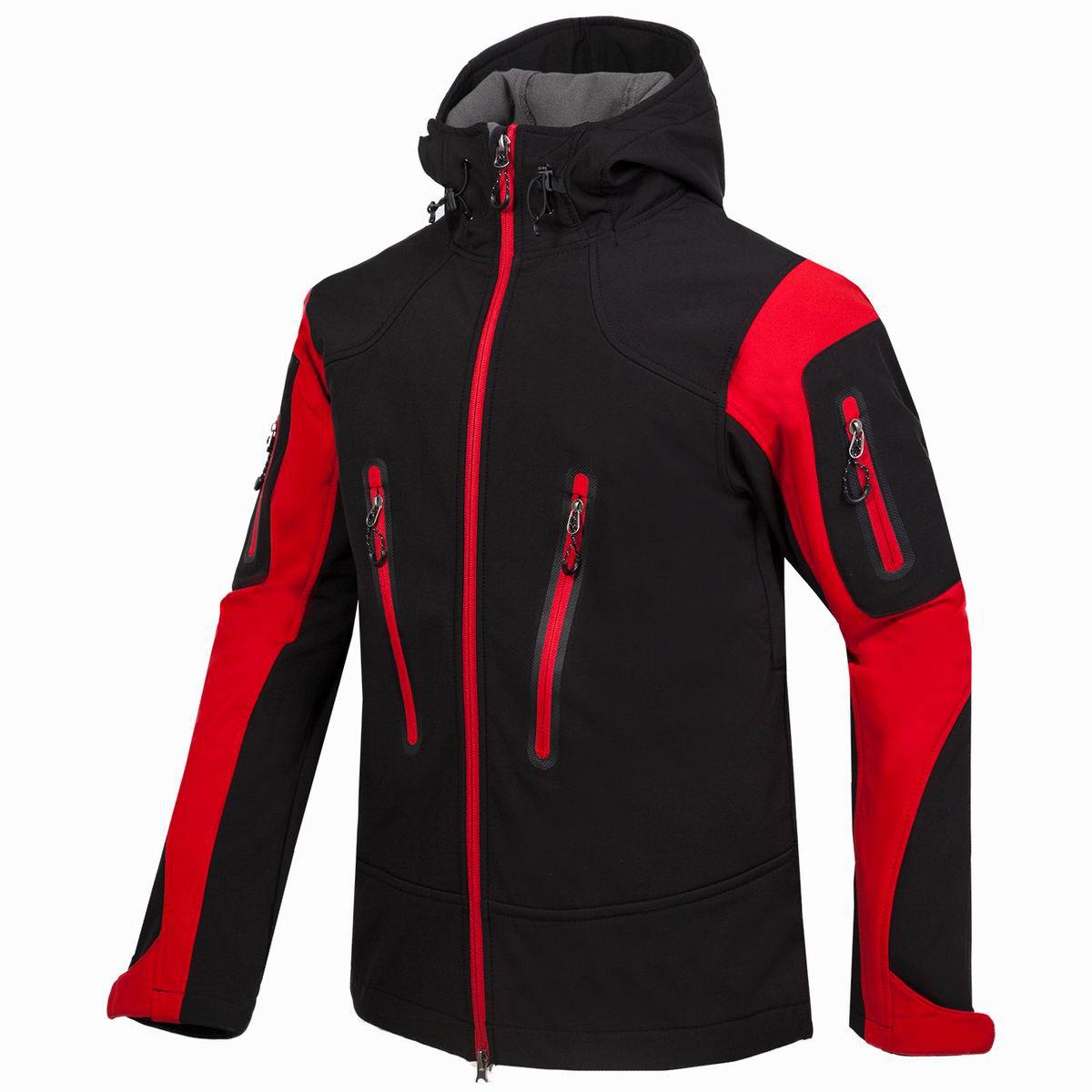Outdoor autumn winter best mens mountaineering jacket windbreak softshell skiing coat