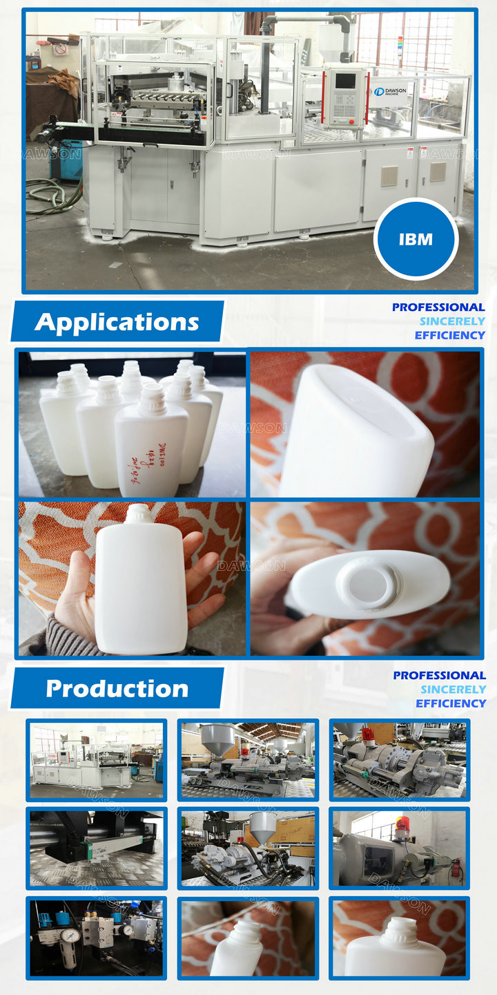 100ML PETG Small Flat Plastic Bottle PET Bottle Preform Machine