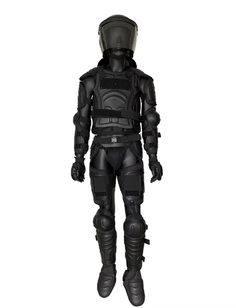 Full Body Anti Riot Suit ,Black Safety Anti Bacteria anti riot suit