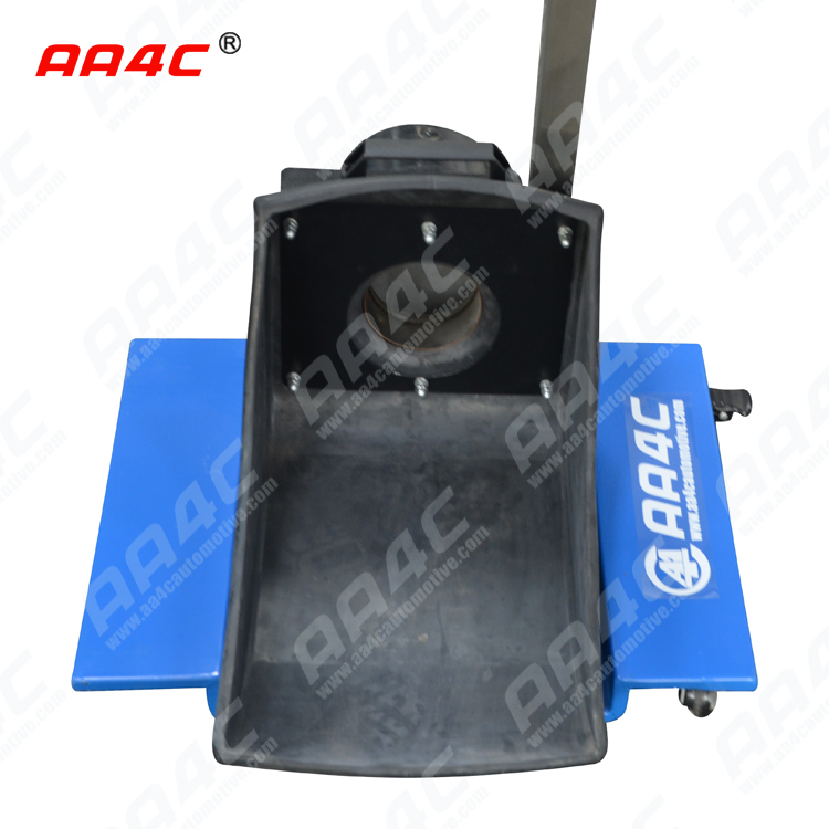 AA4C car exhaust extracting system auto vehicle exhaust dolly for truck manually control customize size