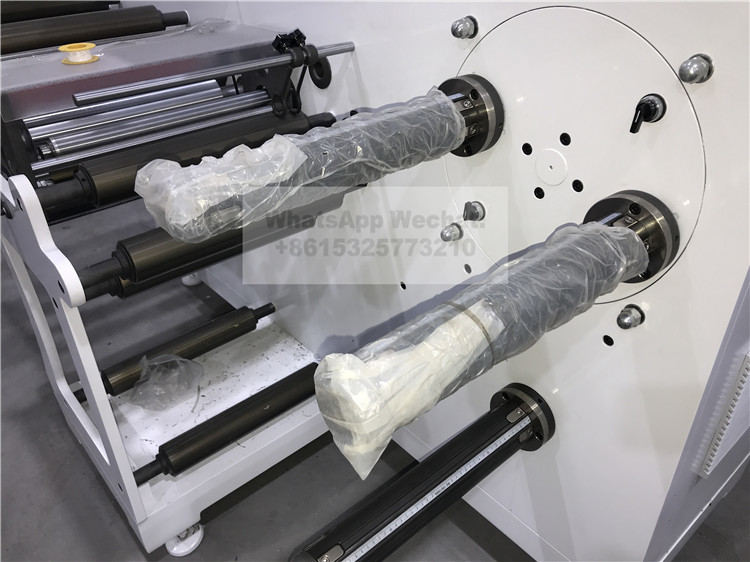 Semi Rotary Label Die Cutting Machine , Die Cutting And Flexo Printing Machine