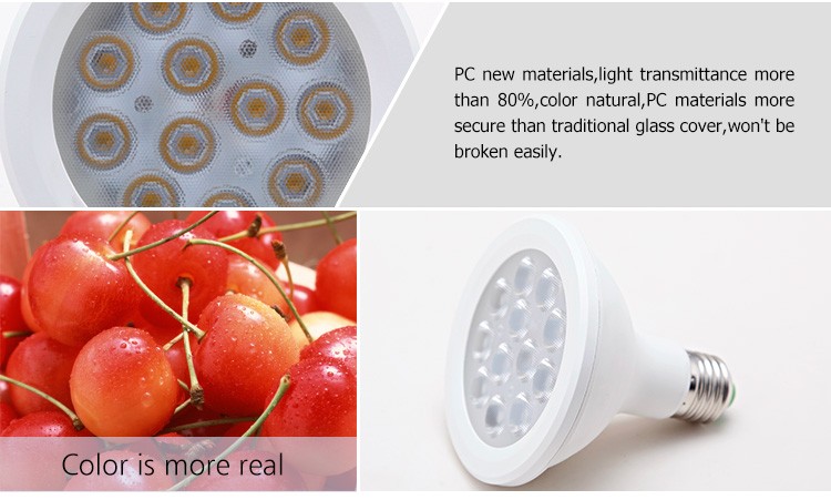 12W Ra90 E27 high CRI LED par light wholesale