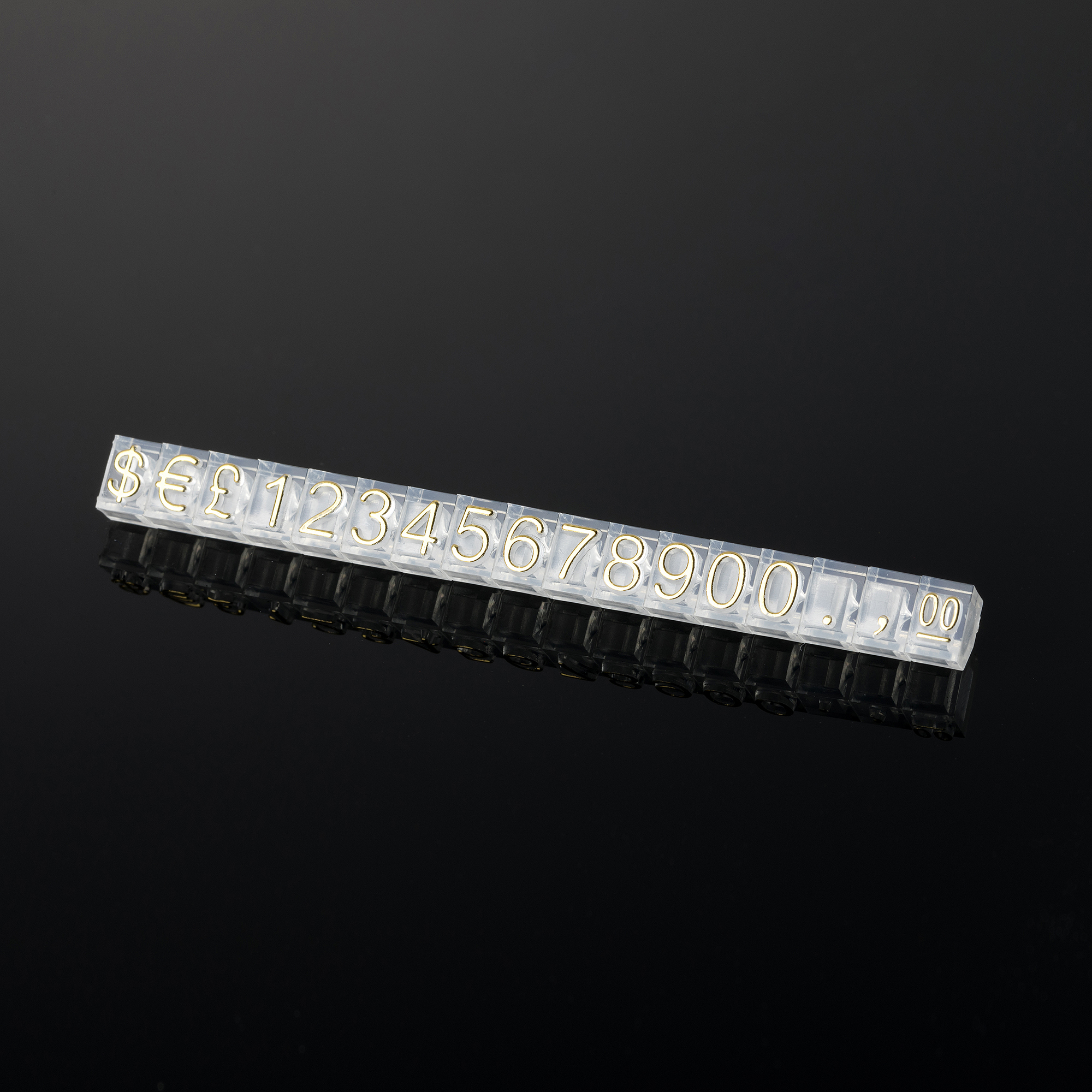 Adjustable Fashion Jewelry Display Price Tags 3mm Thick For Watches And Rings
