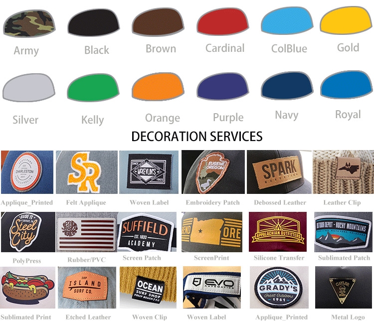 Customized Unisex 5 Panel Trucker Cap With Metal Buckle