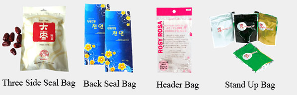Food Packaging Heat Seal Aluminum Foil Zipper Tear Notch Packing Stand Up Pouch