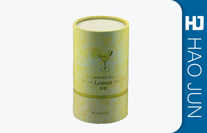 Cylinder Cardboard Storage Tubes Boxes Packaging For Coffee And Tea