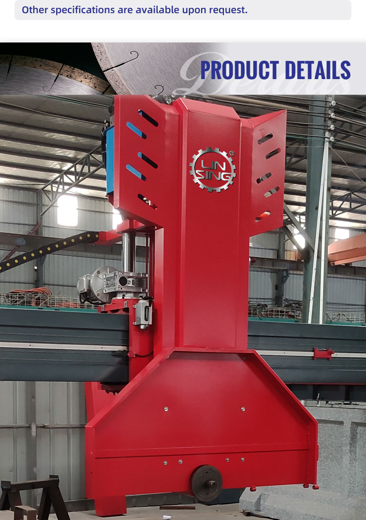 Stone Block Cutting Machine for Granite Marble Slab Professional and Customizable Cuttin