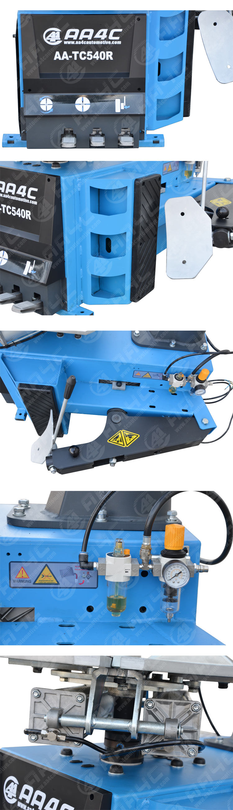 AA4C Car Tire Changer Tire Changing Machine Tyre Changer No Helper With Fast Inflation AA-TC540