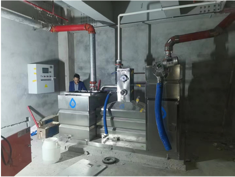 Dairy Wastewater Treatment Oil Water Separator Machine For Resturant