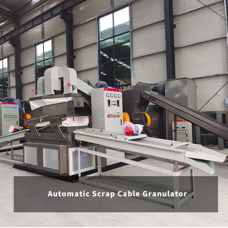 Separating Machine Super Wire Shredder for Recycling Copper Wires and Computer Cables