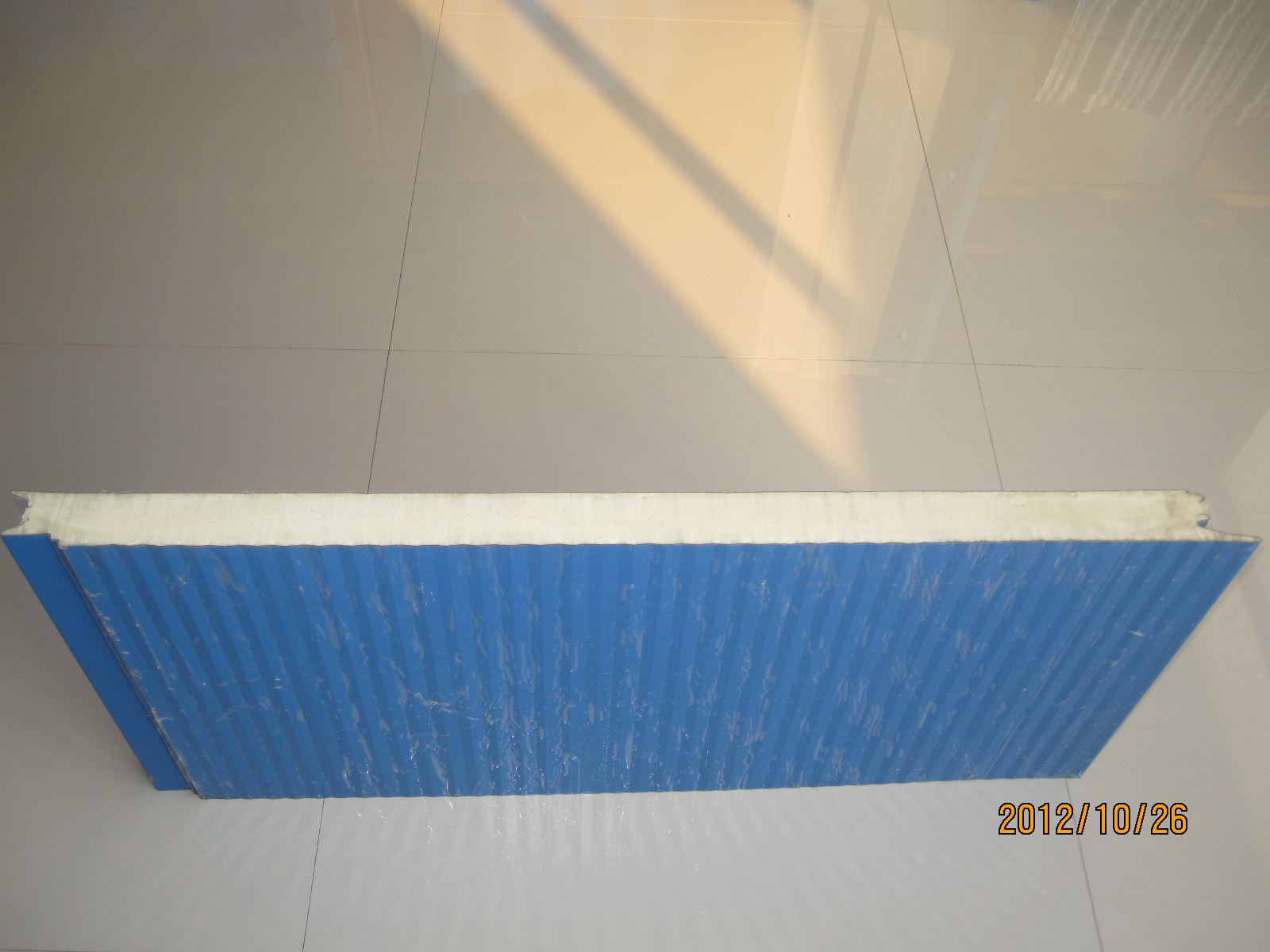 3 phase 1200mm Continuous PU Sandwich Panel Production Line Automatic