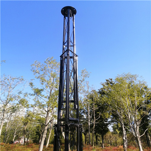 Winch Up Lightweight Aluminum Telescopic Antenna Tower