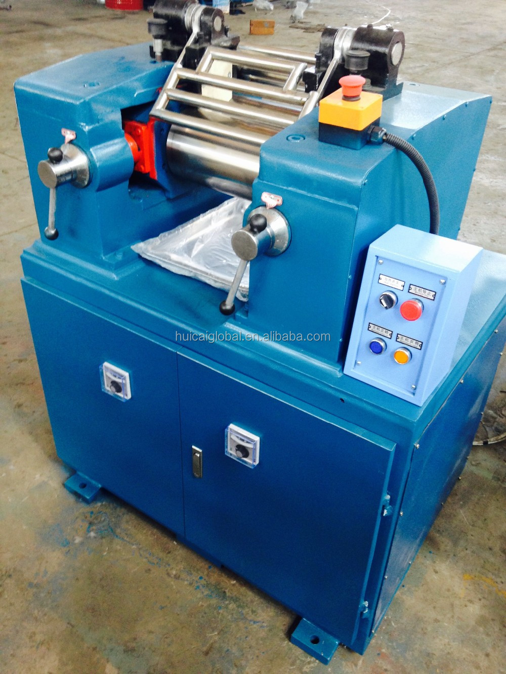 Rubber Two Roll Mills Open Mixing Mill with Friction Ratio 1 1.27m/min