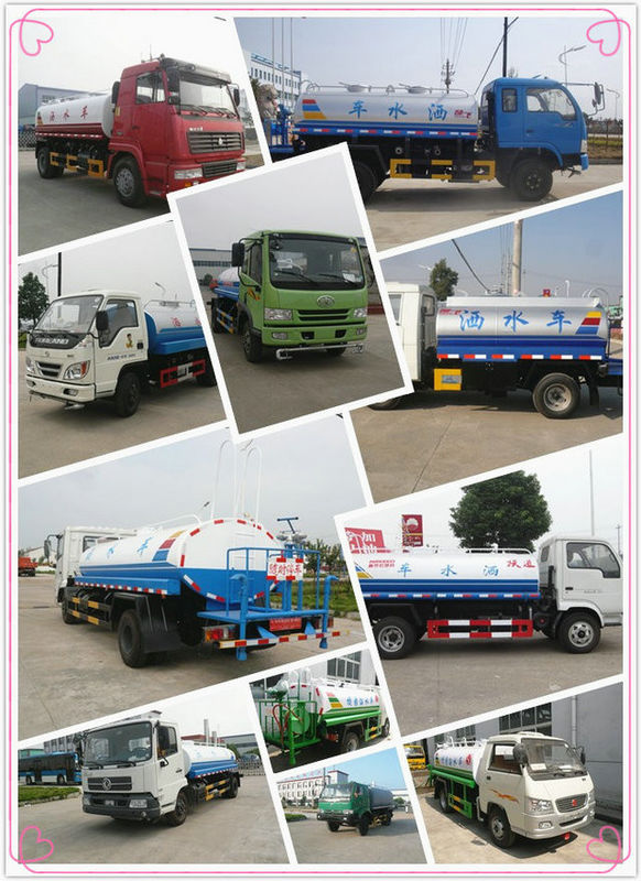 JAC 6x4 Water Liquid Tank Truck With PTO Water Pump 20000 - 25000Litres