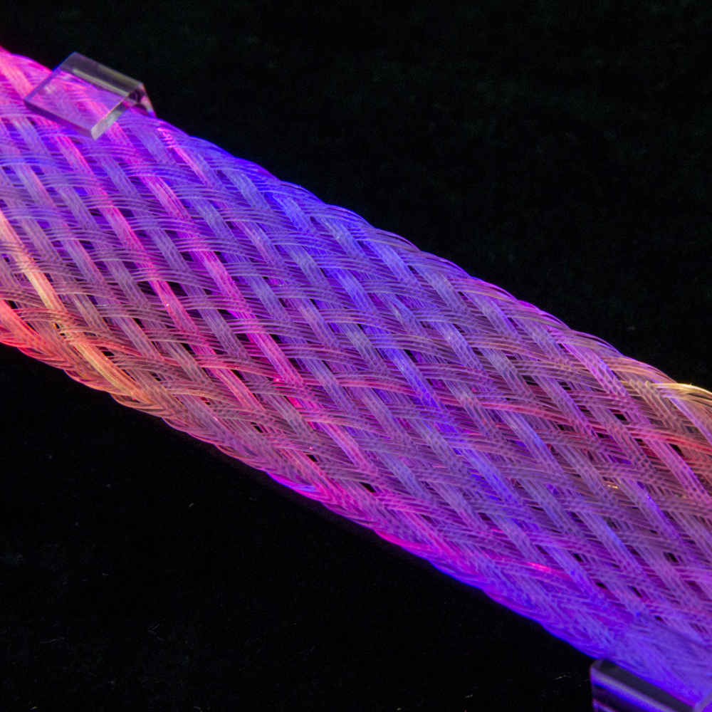 PC extension glowing lighting cable RGB cord computer case sleeved wire with combs electrical cables for PCIE 3.0 series