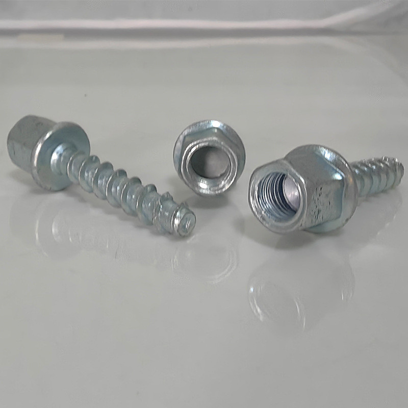 DIN Standard Flat Head 7.5mm Hanger Bolt Pvc Window Screws For Railway Construction