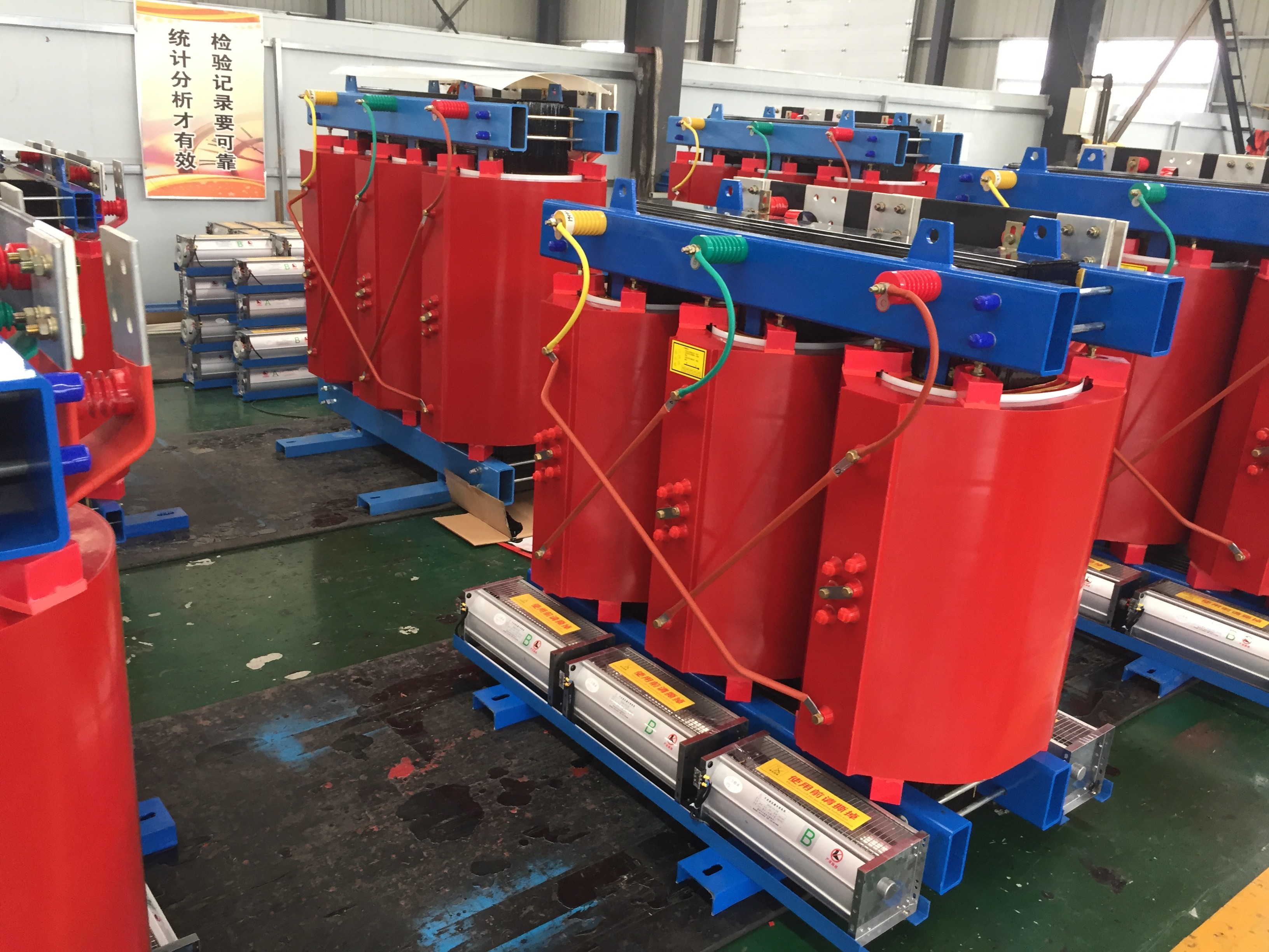 Dry Power Amorphous Alloy Transformer 3 Phase SCBH15 30 - 2500KVA 11kv