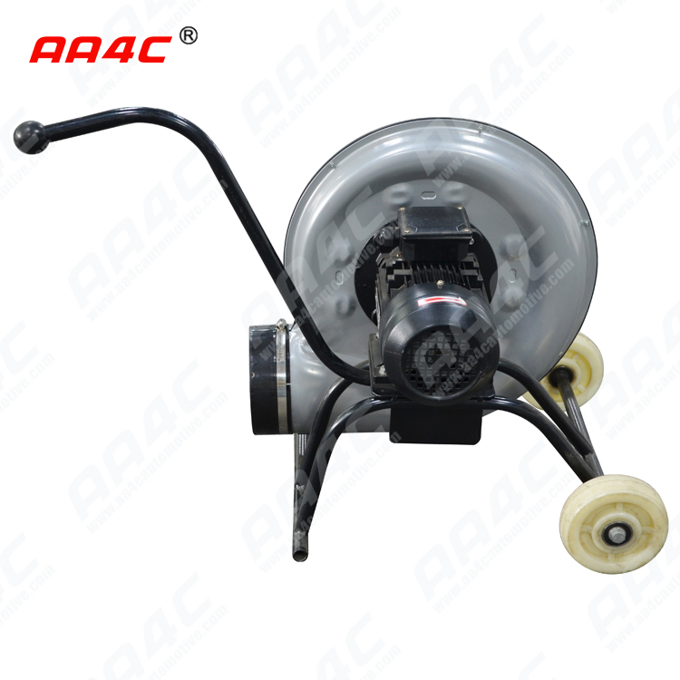8M Vehicle Car Exhaust Extracting System Movable Dolly With Fans Car Gas Sucking