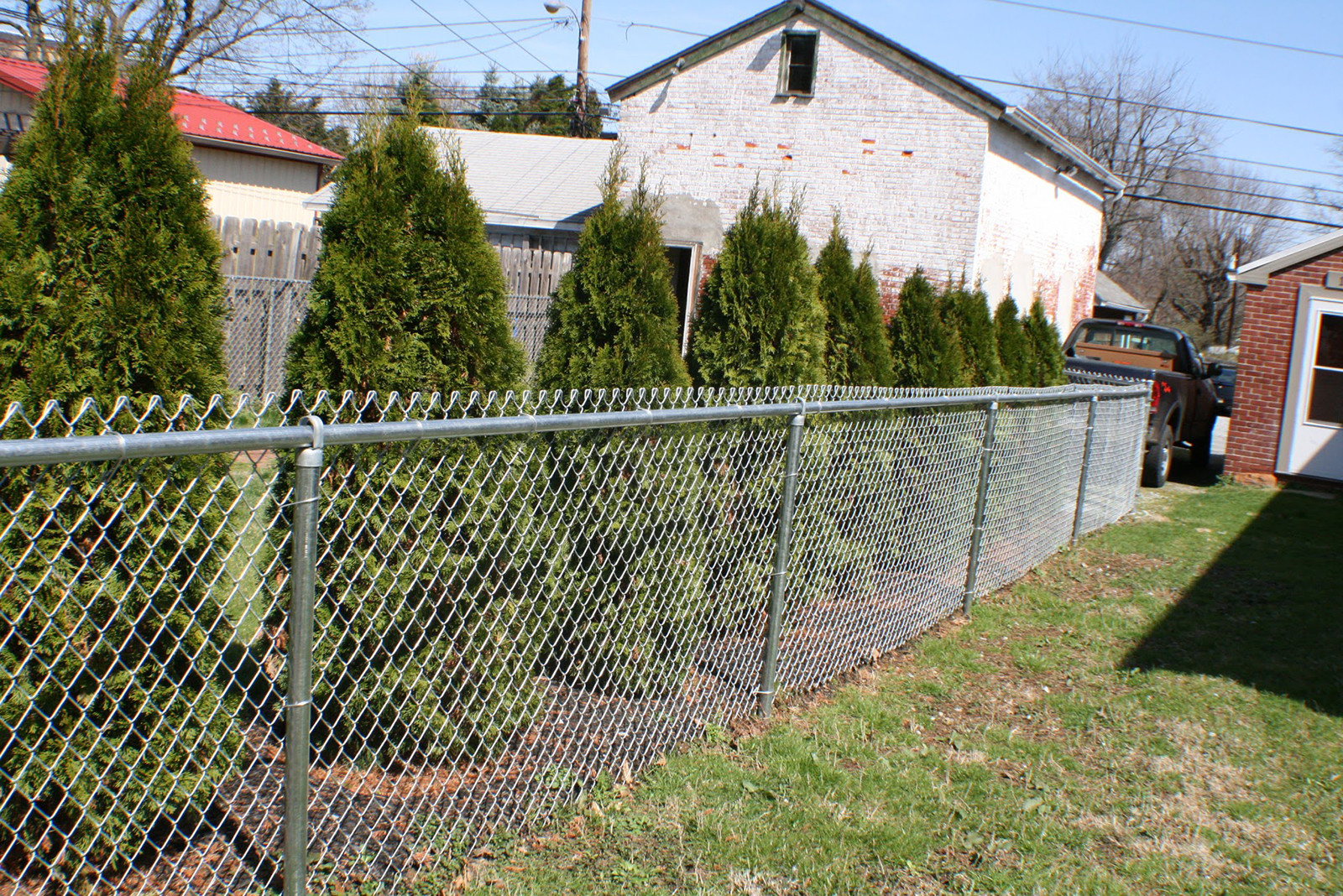 Hot Dipped Galvanized 5 Ft Chain Link Fence Diamond Mesh Wire Fence