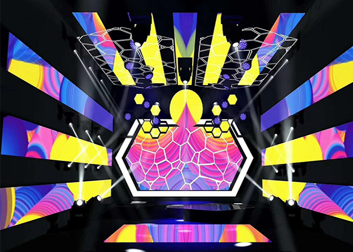 P3.91 P4 P4.81 P3 Stage Hd Rental LED Displays Video Wall 3840HZ