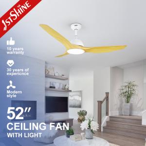 Buy cheap OEM 52 Inch LED Light Ceiling Fan Remote Control 3 Speed Choice product