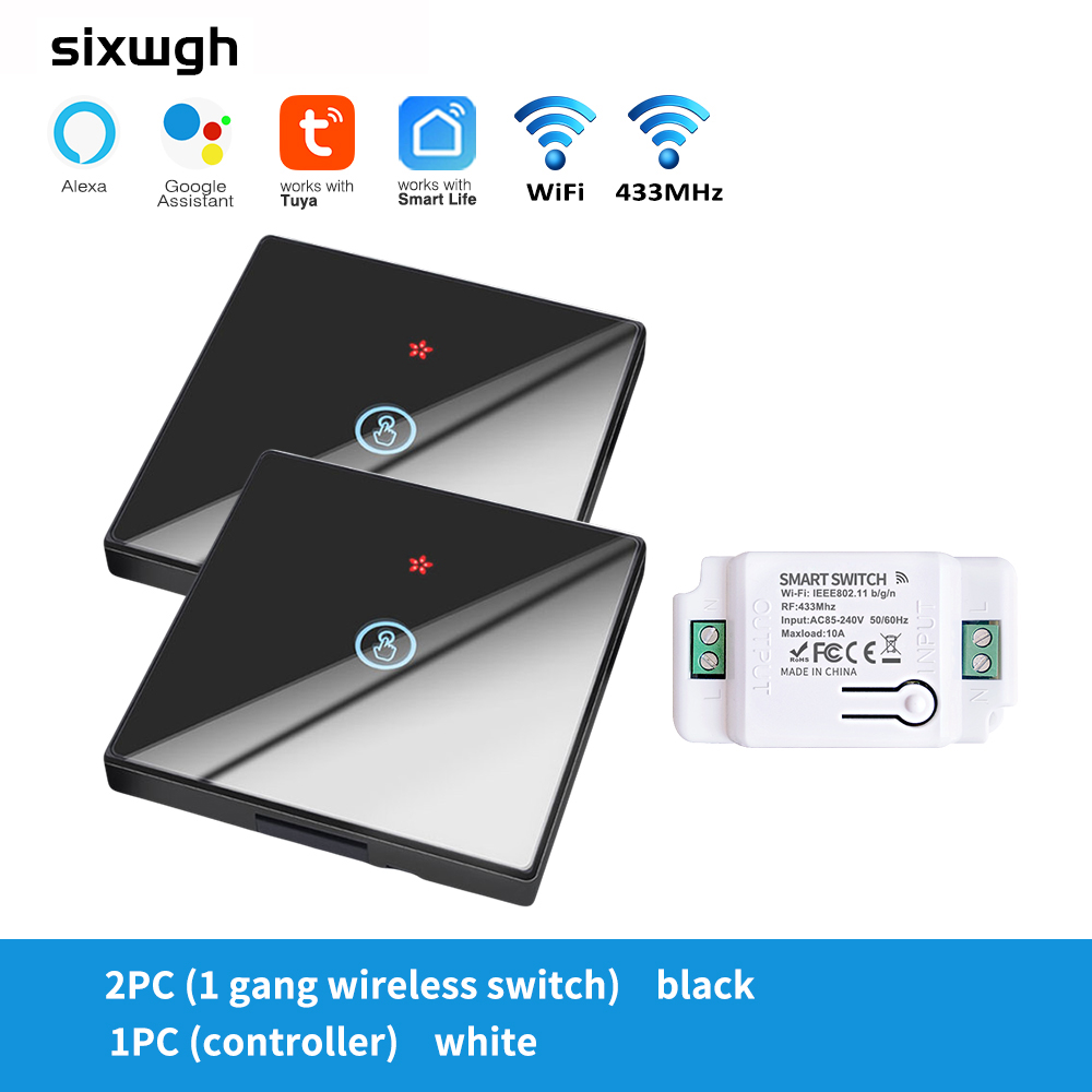 Tuya 16A 10A Wifi Switch Smart Breaker Module Smart Life APP Remote Control Switch Voice Relay Timer