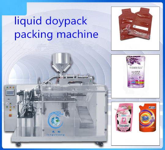 Barbecue Sauce Doypack Packaging Machine Auto Premade Bag Packaging Machine