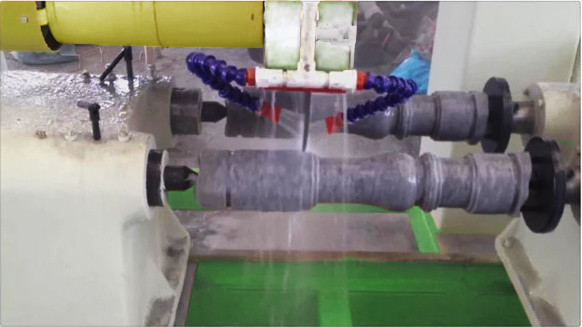 Single Blade Stone Baluster Profiling Machine