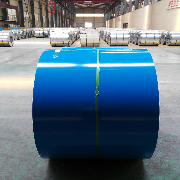 4mm-300mm Prepainted Galvanized Steel Coils TISCO Hot Dip Blue