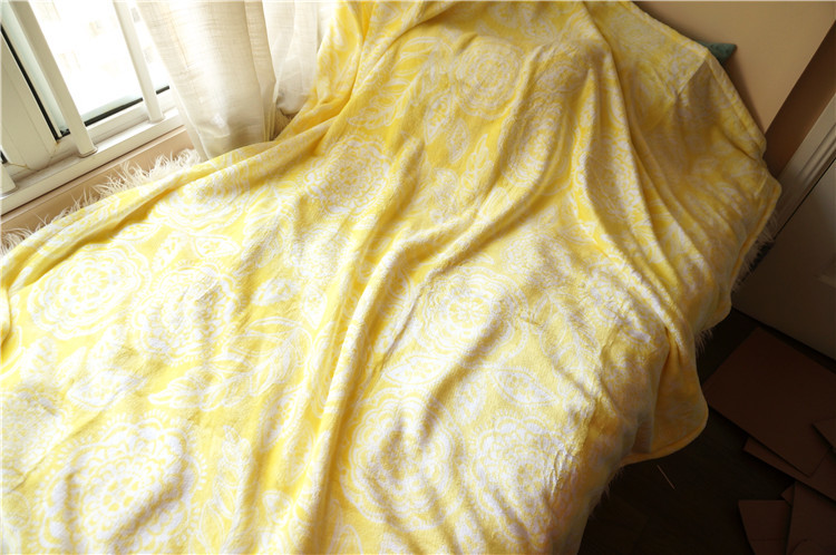 Polyester Microfiber Flannel Blanket Digital Printing For Winter / Fall Warm Gift