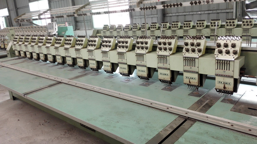 Used Tajima Embroidery Machine TMEF-H616