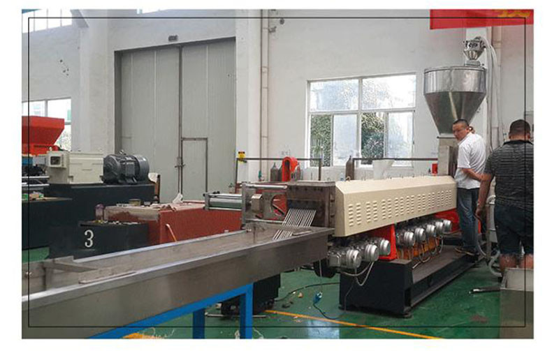 120kg/H Nylon PP PE PVC Granules Making PVC PET Fully Automatic Plastic Granules Machine