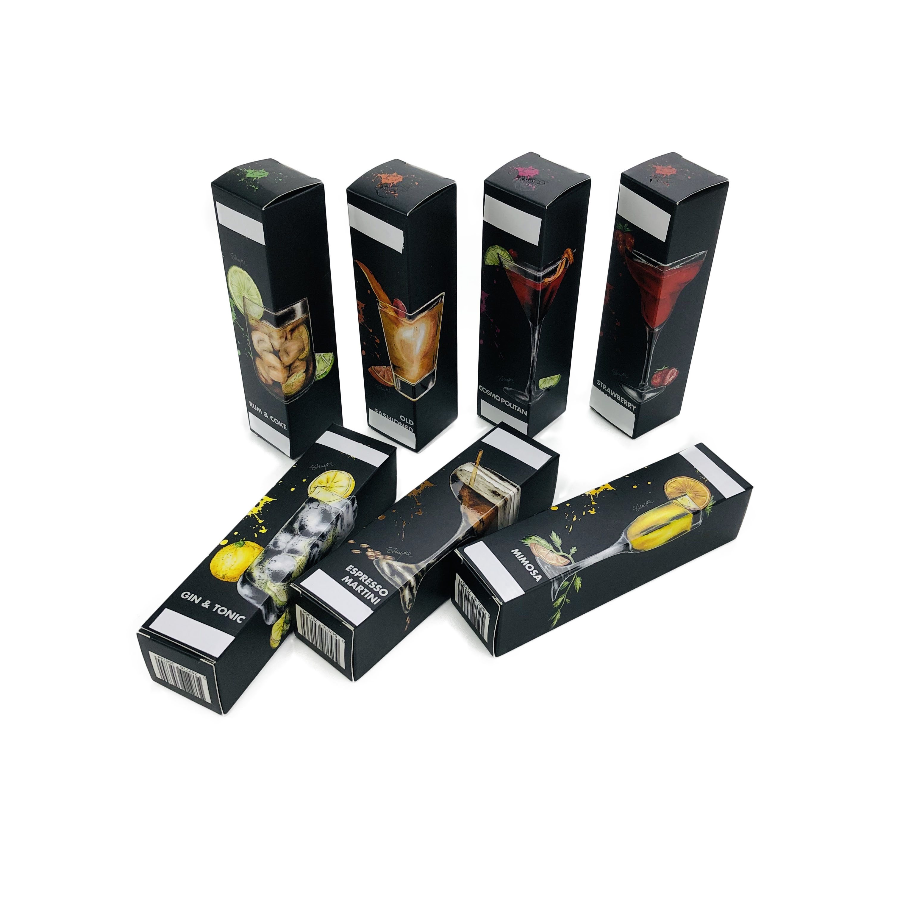 Matte Finish Lightweight Paper Box Packaging Foldable Box CMYK Color For Drinks