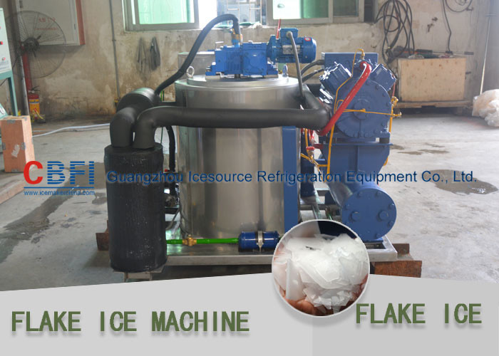 Sea Water And Fresh Water Large Capacity Flake Ice Maker Machine