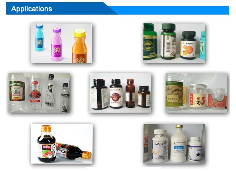 Ketchup Chili Sauce Adhesive Automatic Labeling Machine Applicator Round Juice Bottle
