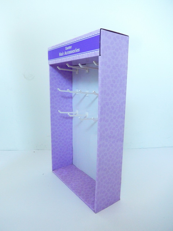Custom Made Sidekick Display Rack Various Color For Supermarket Displaying