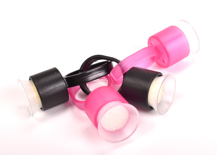 Permanent Makeup Accessories Sponge Pigment Ring for Microblading Permanent Makeup Ink Holder + Ring + Sponge