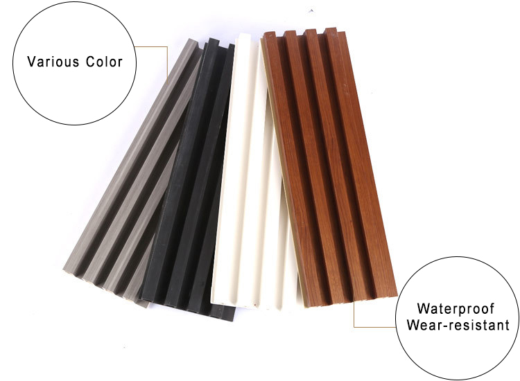 Customized Color Support Material Laminate Bamboo Fiber Wall Board for Indoor/Outdoor Wall Decoration
