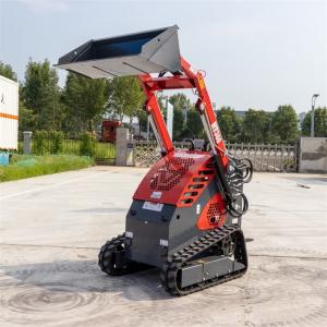 China Speed 0-6km/H Mini Loader Skid Steer Track Loader For Landscaping on sale