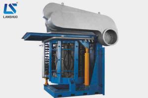 Buy cheap Steel Shell Large Melting Furnace / Industrial Silver Melting Equipment 1400KW product