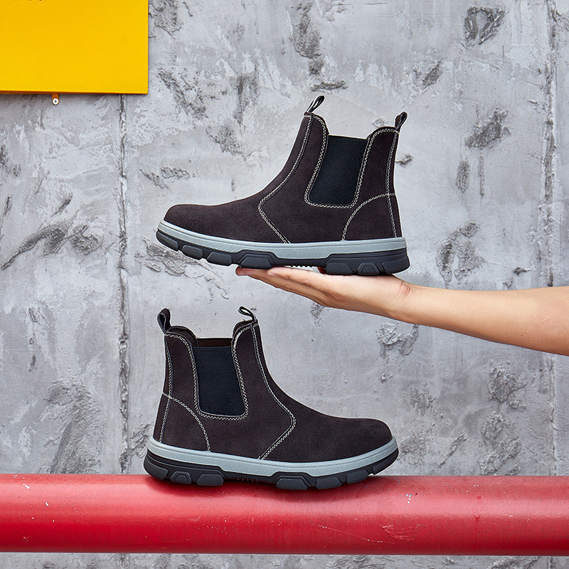 Wear Resistant And Warm Work Shoes, Safety Protective Shoes
