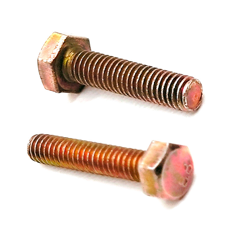DIN601 4.8/5.6/5.8/8.8/10.9/12.9 grade Carbon steel chrome nickel phosphated Carbon steel Hex bolt
