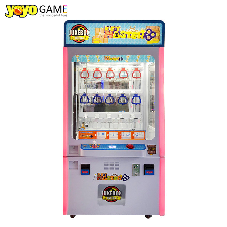 Golden Key Toys Prize Machine 12 Holes Coin Operated Games Push Win Gift Machine
