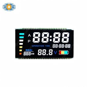 High Backlight Brightness Segment LCD Display Mutiple Segmented Screen With