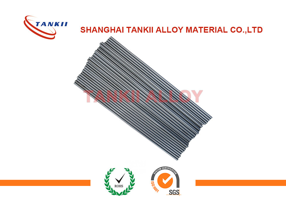 Precision Permalloy Wire FeNi80Mo5 / High Initial Permeability Alloy Rod Low Coercivity
